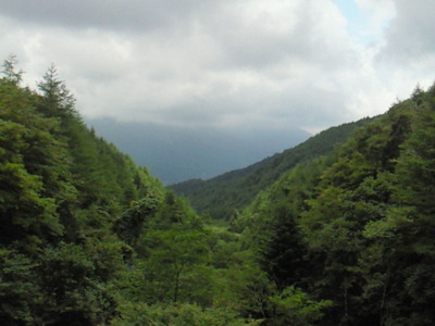 柳沢峠からの展望